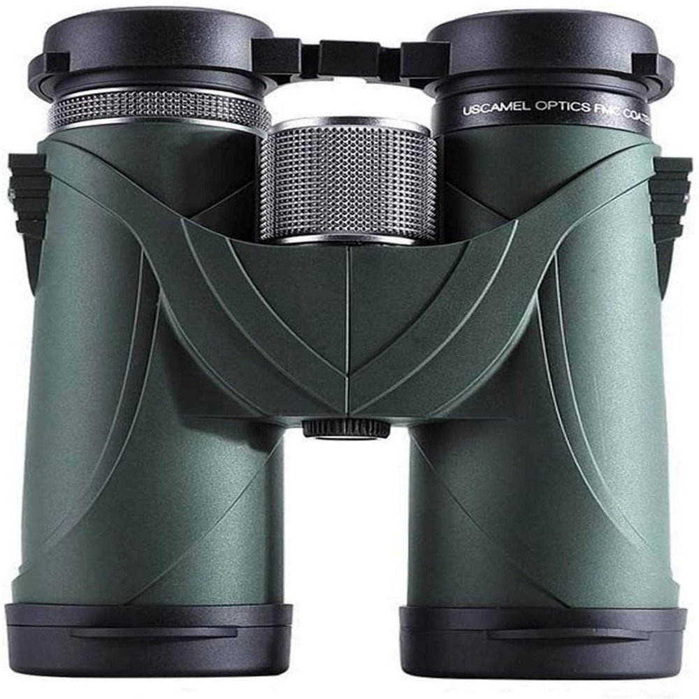 10X42 Portable Binoculars for Adults,HD FMC Wide Angle Roof Prism Lightweight Binocular Birds Watching Hunting Sports