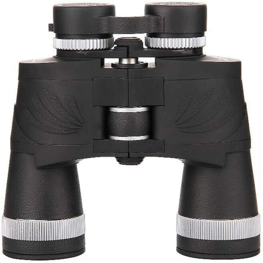 10X50 Binoculars for Adult, FMC Broadband Green Film Binoculars, Lifting Eyepiece Waterproof Telescope Non-Slip Design Outdoor Hunting Travel