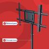 UniversalTVStandMultifunctionTVWallMountTelesHeightAdjustmentCeilingTVMount,FullMotionHangingTVMountBracket,Fits32-70InchTVsTVMountT view 2