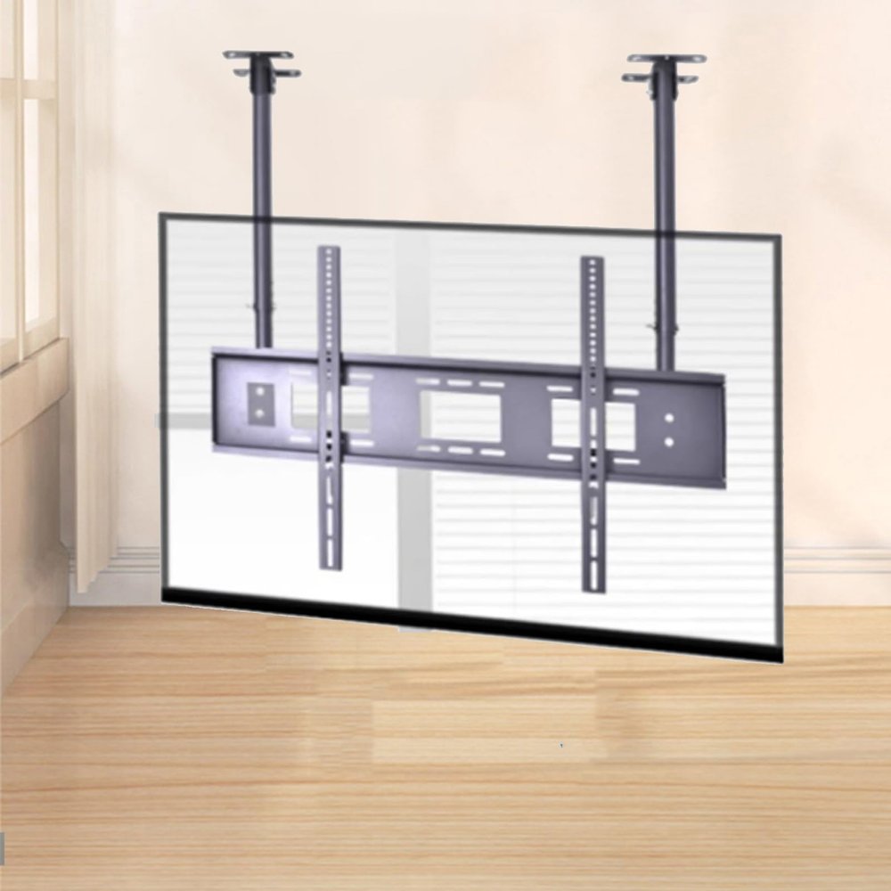 AdjustableCeilingTVMountBracket,TVMount,tvWallMount,DoubleBarAdjustableTilt,Suitablefor55,86InchLargeLEDScreens,800x400mm