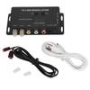 TYUHDUYUR UHF TV Modulator AV to RF Converter IR Extender with 21 Channel Display PAL/NTSC Optional Plastic Black (Color : D) (D) view 3