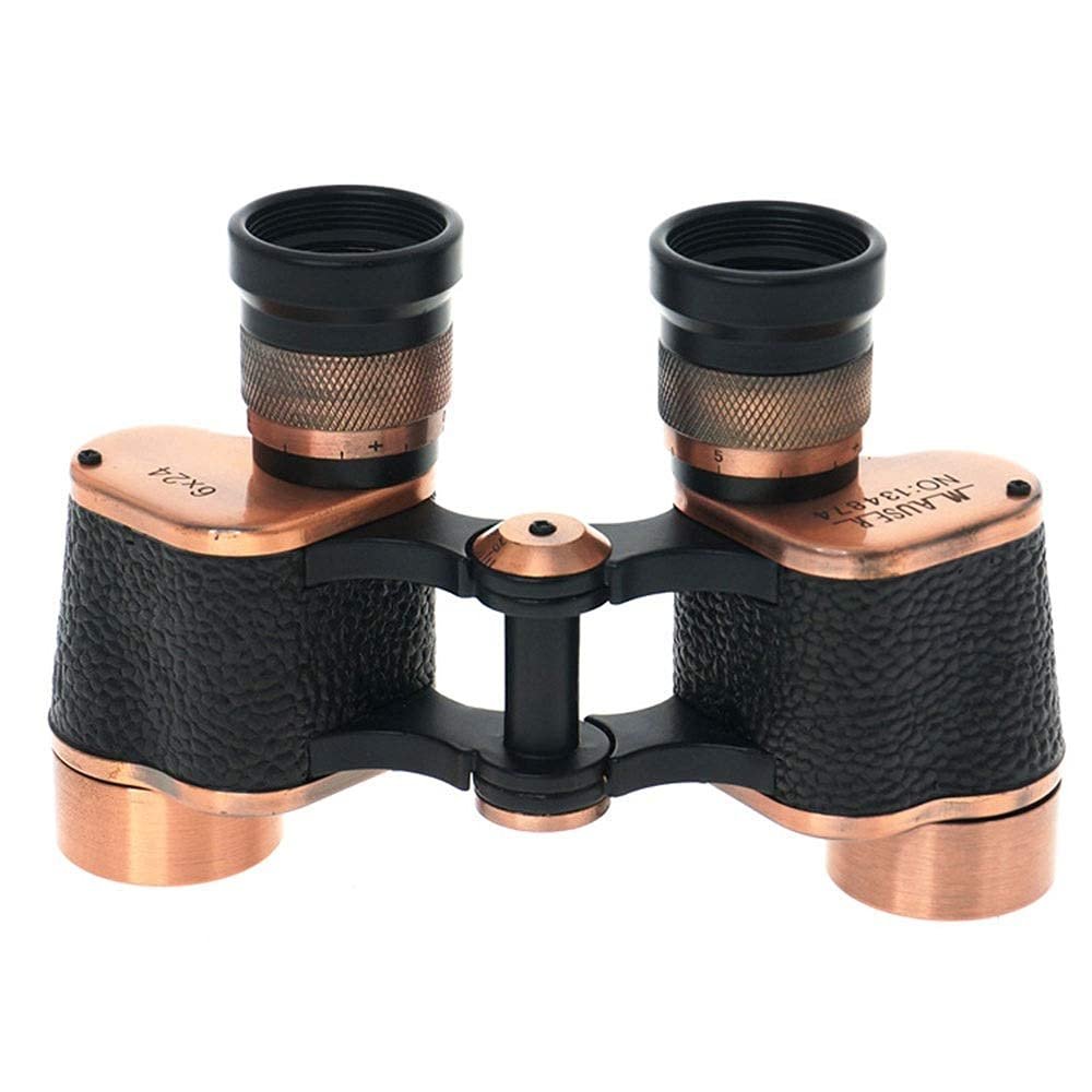 Telescope Monocular Binoculars High Magnification HD with Low-Light-Level Cruise Marine Fishing Camping Hiking Bronze Easy Carrying.Fully Multi-Coated Outdoor
