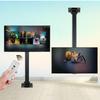 Adjustable Ceiling TV Mount Bracket, Motorized Ceiling TV Mount, with Remote Control Motorized TV Mount, 360 Manual Rotation TV Lift, Fits 32-75 Inch Motorized TV Stand view 3