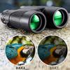 10X42 Roof Prism Binoculars for Adults, HD Professional Telescope Bird Watching Travel Stargazing Hunting Concerts Sports-BAK4 FMC Lens-with Carrying Bag Monocular view 3