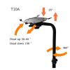 ProjectorStandTripodforProjectorFloorProjectorBracketMountedConcealedSofaBackofBedBedsideWallMountedUniversalHoleFreeTrayLoad-BearingDJStand,T10b view 3