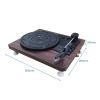 CUTPOIY Record Player, Phonograph Record Player Vinyl Record Player Vinyl Player Phonograph Need an External Power Amplifier Tablet view 4
