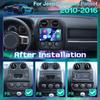 10 inch Car Radio for Jeep Compass Patriot 2010 2011 2012 2013 2014 2015 2016 with Carplay Android Auto Bluetooth Touchscreen Stereo Suppoet GPS FM SWC MIC view 2