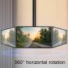 AdjustableCeilingTVMountBracket,MonitorBracket,TVLift,FullMotion360DegRotationTiltSwivelTVMount,Fits12,27InchTVs,FitFlatandVaultedCeiling view 4