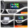 Android 14 Car Stereo Wireless Carplay Auto Radio Compatible with KIA Morning 2011~2017 Car Entertainment Multimedia System with Bluetooth GPS Navigation FM Radio,1G+16G view 2