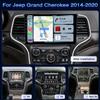 10 Inch Car Radio for Jeep Grand Cherokee 2014 2015 2016 2017 2018 2019 2020 with Wireless Carplay Android Auto Bluetooth Screen with FM WiFi RDS SWC view 2