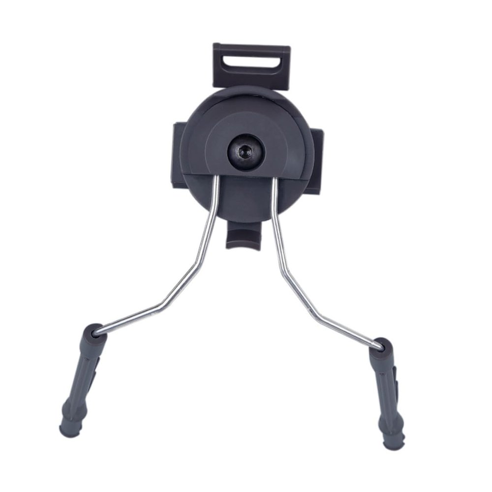 Fast Helmet Rail Adapter for Headset Mount, Black Plastic Metal Bracket