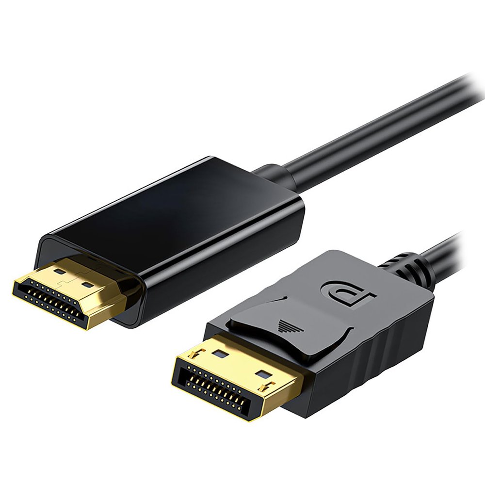 4K 60Hz DisplayPort to Cable, Clear Picture Quality, Strong and Flexible 1.5m Cable with Gold Plated Interface, Aluminum Foil Layer, Ideal for Home Entertainment
