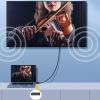 4K 60Hz DisplayPort to Cable, Clear Picture Quality, Strong and Flexible 1.5m Cable with Gold Plated Interface, Aluminum Foil Layer, Ideal for Home Entertainment view 3