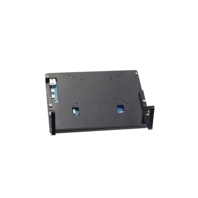 Black Front & Back Shell + Base + Screws for Raspberry Pi 2 B 7 inch LCD Screen