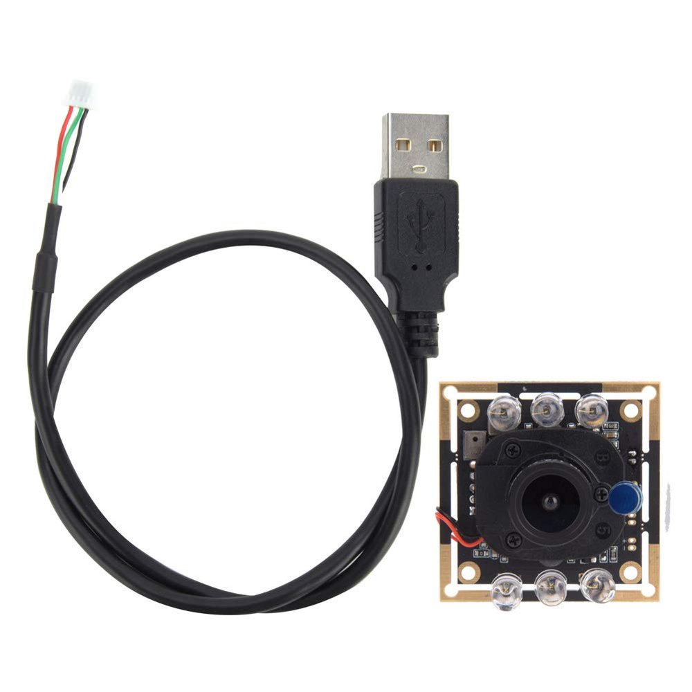 Jinlorion USB Camera Module HD OV2710 Chip IR Cut Automatic Switching 1920x1080 30fps 94 Wide Angle Lens for Clear Viewing on Multiple Operating