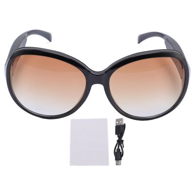 AI Smart Bluetooth Sunglasses, Polarized Bluetooth Sunglasses, Smart Glasses Open Ear Voice Control and Calling with Speakers, Touch Control BT Glasses for Office, Driving,