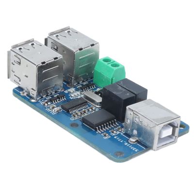 4 Channel USB2.0, USB Isolator HUB Isolation Coupling with Cable HUB Voltage Power Board ADUM3160 Component e