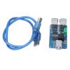 4 Channel USB2.0, USB Isolator HUB Isolation Coupling with Cable HUB Voltage Power Board ADUM3160 Component e view 3