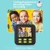 Instant Print Camera for Kids, 2.4 Inch Screen 1080P Kids Camera Instant Print with 2 Rolls Paper, Built in 32GB Card, for Boys & Girls (Black-Green) view 3