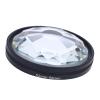 58mm Kaleidoscope Filter, Kaleidoscope Glass Prism Lens Effects with 52MM-58MM Adapter Ring, Special Effects Filter Accessories for Digital Cameras and SLRs view 1