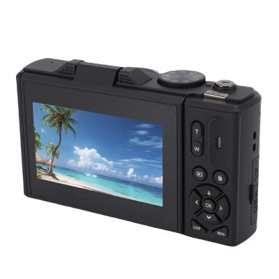 Zopsc 5K Digital Camera for Beginners Teens, 5K UHD 75MP Point and Shoot Camera with 3 Inch Screen, Autofocus Anti Shake 18X Digital Zoom Vlogging Cam for Photography (Black)