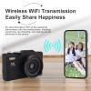 Zopsc 5K Digital Camera for Beginners Teens, 5K UHD 75MP Point and Shoot Camera with 3 Inch Screen, Autofocus Anti Shake 18X Digital Zoom Vlogging Cam for Photography (Black) view 3