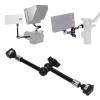 11 Articulating Magic Arm Clamp Mount, Camera Monitor Mount with 1/4 Screw and Locating Pins & Holes, Articulating Arm for DSLR Action Camera Video Light view 4