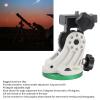 Aluminum Alloy Equatorial Wedge Latitude Base for Astronomy Telescopes, 90 Tilt Adjustment, 3/8in Tripod Mount for Solar Photography view 2