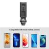 Aluminum Alloy Phone Tripod Mount with Cold Shoe and 1/4 Screw for Smartphone Holder & Live Streaming view 3