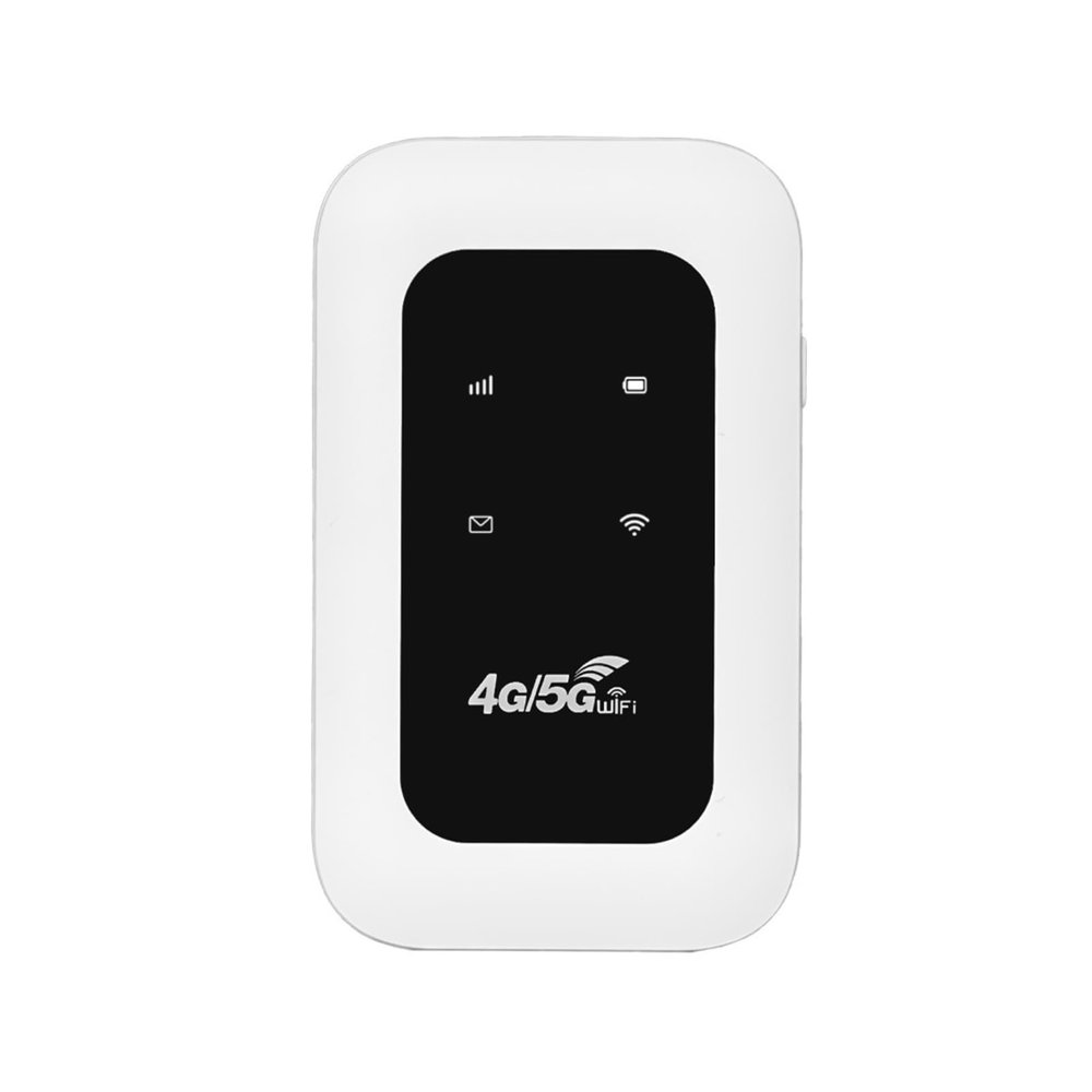 4G Portable WiFi Hotspot 300Mbps, Travel Mobile Hotspot Connect Up to 10 Devices for Business Trips, B1/3/5/7/40, with SIM Card Slot