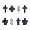 BMXIJW 1PCS Cameras Screw Male 1/4'' to 1/4 3/8 5/8 M4 M5 M6 M8 M10 M12 Inch Tripod Mount Adapter Quick Release Plate for DSLR Ballhead(CS002) view 1