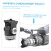 Tofficu Mini Hot Shoe Mount Adapter for Cameras and Cell Phones Swivel Design for Flexible Angles Construction Compact and Portable Tripod for Photography view 3