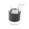 DECHOUS 5 PCS Dc Sound Alarm Small Enclosed Electronic Electromagnetic with Wires Black for Industrial Applications Low Power Consumption Output view 2