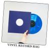 LIOOBO 10PCS Vinyl Record Sleeves Sturdy Protective Covers for 12 Records for Collectors and Music Lovers Black view 3
