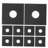 LIOOBO 10pcs Record Sleeves Durable Record Protectors Outer Album Covers for Dust Stain Protection Keep Your Collection Clean Shiny view 1