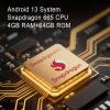 SHANLING M3 Plus Android13 Player,Portable Digital Audio Player,MP3/MP4 Player,Snapdragon 665 4GB+64GB,4X CS43198 DAC,768kHz/32bit,DSD512,MQA 16X3.5mm/4.4mm,800mW@32 Output (Black) view 2
