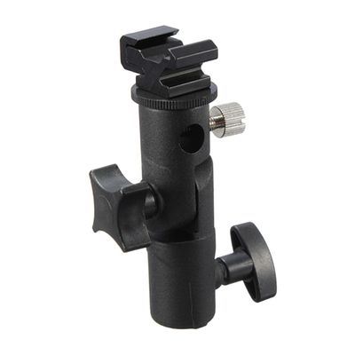 Tofficu Multipurpose Bracket for Flash Holder Light Stand Bracket Umbrella Mount