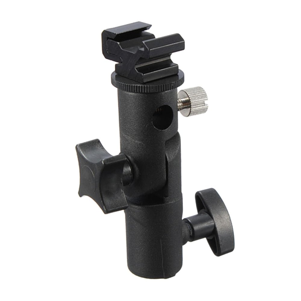 Tofficu Multipurpose Bracket for Flash Holder Light Stand Bracket Umbrella Mount