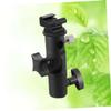 Tofficu Multipurpose Bracket for Flash Holder Light Stand Bracket Umbrella Mount view 3