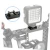 FELTECHELECTR 2Pcs Cold Shoe Flash Adapter Quick Release Bracket for Cameras Durable Mount Clamp Style Compatible with Flashes Black view 3