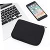 Vaguelly Digital Accessories Storage Bag Mini Organizer for Earphones USB Cables Power Banks Single Layer Portable Case for Travel Black view 3
