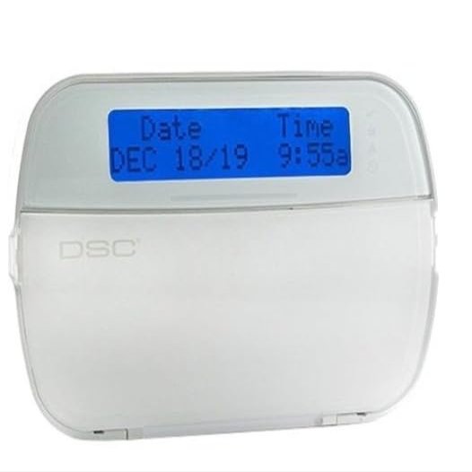 HS2LCDRFP9 PowerSeries Neo Full Message LCD Hardwired Keypad with Built-in PowerG Transceiver and Prox Support, English Function Keys