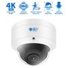 GW Security 8 Channel 12MP NVR UltraHD 4K Face/Human/Vehicle Detection PoE Security Camera System with 8 x 8MP IP Microphone AI Dome Camera, 100ft Night Vision, Waterproof Surveillance Camera view 2