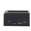aqxreight 2.5inch 3.5inch DualBay USB3.0 IDE HDD Docking Station Offline Clone HUB Reader. Simultaneously. M2. Support. /. /. interfaces.. 8. up. 7. Two. 480Mbps.. Drives. Data. Rate. (US Plug) view 3