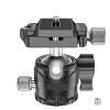 30mm Low Profile Tripod Ball Head 360 Degree Rotatable Tripod Head for DSLR Camera Telescope Phone Clip Max Load 5kg view 1