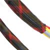 10M Cable Braiding Sleeves, Black and Red 2-25mm Winding Sleeves for Cable Finishing Retractable Sleeve(4mm) view 3