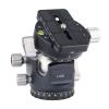 CH40 Low Profile Tripod Ball Head Damping Fine Tune Panoramic ballheads Lower Gravity Center Smooth Operation High Build view 2