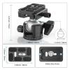 EH36L 36mm Ball Head Low Gravity Low Profile Tripod Head 360 Panoramic Ball Head for DSLR Tripod Monopod(46mm Ball Head) view 2