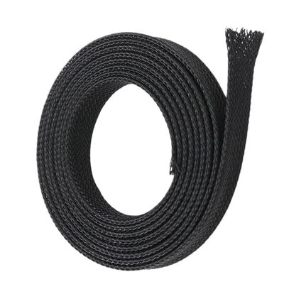 10M Flexible Cable Sleeving, Width 4~30mm Compact PET Sleeve for Vehicle Harness Finishing and Protection(30mm)