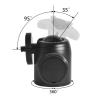 360 Panoramic Shooting Ball Head Camera Tripod Fixed Mounting Adapter Rotatable Mi/ni Head for Sony Nikon Canon DSLR(K18) view 4